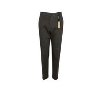 Manuel Ritz - Chinos in Cotone Twill a Fondo Piatto - - Trousers - Uomo - Nero - S