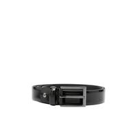 Manuel Ritz cintura uomo in pelle h3 nero