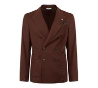 Manuel Ritz - Giacca Doppiopetto - - Jackets - Uomo - Marrone - S