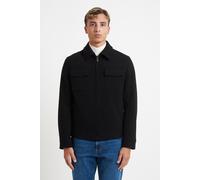 MANUEL RITZ Giubbino Uomo Foderato Collo Camicia Tasche Multiple MODELLO H8410C - Nero / 52