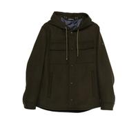 Manuel Ritz, ,Jackets ,Uomo ,Verde ,2XL Hooded Pocket Jacket