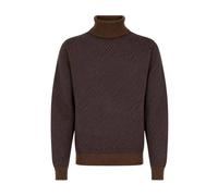 Manuel Ritz - Maglione Dolcevita Testurizzato - - Knitwear - Uomo - Marrone - M