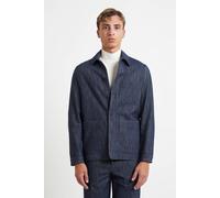 MANUEL RITZ Overshirt Uomo Sfoderata Collo e Polsini Stile Camicia MODELLO g2440. - jeans / 48