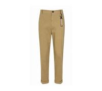 Manuel Ritz - Pantaloni Chino in Cotone con Dettaglio Portachiavi - - Trousers - Uomo - Marrone - M