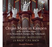 Manuel Tomadin Buxtehude / Buttstett / J.S. Bach / C.P (CD) (PRESALE 12/06/2026)
