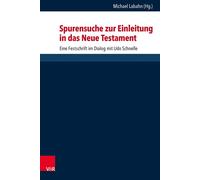 Manuel Vogel Spurensuche Zur Einleitung in Das Neue Testament (Copertina rigida)
