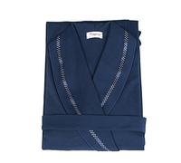 MANUELA Vestaglia Donna Cotone Interlock Manica Lunga LINGERY Made in Italy