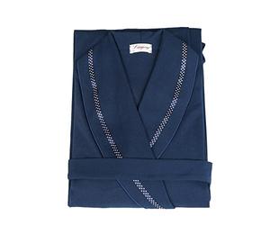 MANUELA Vestaglia Donna Cotone Interlock Manica Lunga LINGERY Made in Italy