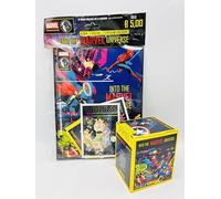 manuelkant Album Starter Pack + Scatola Box 36 bustine per la raccolta di figurine Into the Marvel Universe Sticker