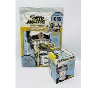 manuelkant Album Starter Pack + Scatola Box 50 bustine per la raccolta di figurine di Corto Maltese - Diario di Viaggio Sticker e Trading Card