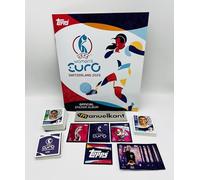 manuelkant Album vers. tedesca + Set Completo per la raccolta di figurine Topps Women's Euro 2025