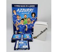manuelkant Azzurri 2023 Album Vuoto + 50 bustine Figurine sigillate