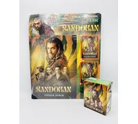 manuelkant Starter + Scatola box 30 bustine per la raccolta di Sandokan le figurine Ufficiali 2025