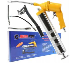 Manuelle- & Pneumatica Pistola per Grasso 400 ML, Coppa 2-10 BAR
