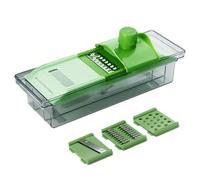 Manueller schäler - 26cm Kartoffelschneider | PVC Material Multifunktionale Küchenreibe, Ergonomischer Obstschneider Mit Sicherheitsschutz Für Karotten Käse Und Gurken 286g Leichtgewicht