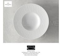Villeroy & Boch - Piatto pasta Manufacture Rock blanc Piatti e stoviglie 1 pieces unisex