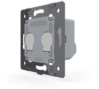 Manufacturer, Livolo EU Standard The Base Of Touch Switch, 2 Gang 2 Way Control Switch Without Glass Panel, VL-C702S