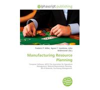 Manufacturing Resource Planning: Computer Software, APICS The Association for Operations Management, Material Requirements Planning, Bill of Materials, Purchasing Management.