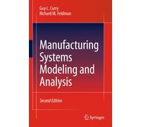 Manufacturing Systems Modeling and Analysis
