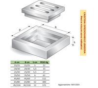 Manufatti cemento COPERCHIO/CADITOIA ISPEZIONABILE LEGGERA misure varie