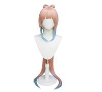 MANUKS Parrucca Anime Cosplay per Sangonomiya Kokomi Parrucca,Pink Gradient Long Parrucca Capelli Sintetici,Halloween Costume Cosplay,per Festa Carnevale Natale