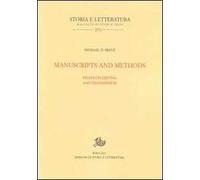 Manuscripts and methods. Essays on editing and trasmission