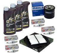Manutenzione 3L Olio Set per Suzuki Sfv 650 Gladius 09-16 Filtro Aria Candela