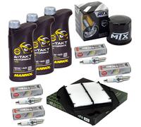 Manutenzione 3L Set Olio per Suzuki Sfv 650 Gladius 09-16 Filtro Aria Candela