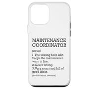 Manutenzione Coordinatore Definizione Lavoro Personalizzato Divertente Custodia per iPhone 12 mini
