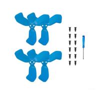 Manutenzione e sostituzione elica pale paddle per DJI NEO 2 con staffe di protezione alette e set di viti completo per un volo affidabile (blu)
