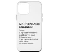 Manutenzione Ingegnere Definizione Lavoro Personalizzato Divertente Custodia per iPhone 12 mini