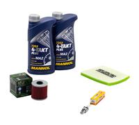 Manutenzione per Kawasaki Anno di Cost. 250 Estrella -95 Set Olio 2L Aria