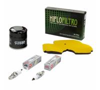 Manutenzione per Kawasaki ER-6 N ER6 F Lui Ex 05-08 Set Filtro Aria Olio Candele