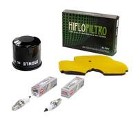 Manutenzione Set Filtro Aria Olio Candele per Kawasaki ER-6 N ER6 F Lui Ex 05-08