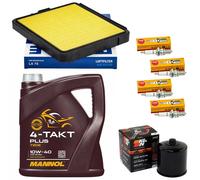 Manutenzione Set Olio 4L Filtro Aria Candele per BMW K 100 K100 K589 1982-92