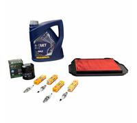 Manutenzione Set per Honda VFR 750 F RC36 1990-97 Olio 4L Filtro Aria Candela