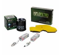 Manutenzione Set per Kawasaki ER-6 N ER6 F Lui Ex 05-08 Filtro Aria Olio Candele