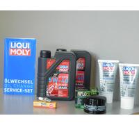 Manutenzione Set Piaggio MP3 400 Olio Filtro Candela Servizio Ispezione Cambio