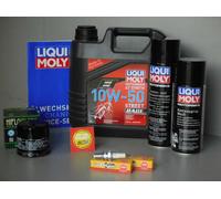 Manutenzione Set Suzuki Vz 800 Intruder / Marauder Olio Filtro Candela Ispezione