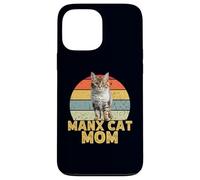 Manx Cat Mom Retro Vintage Style Funny Cats Lover Proprietario Custodia per iPhone 13 Pro Max