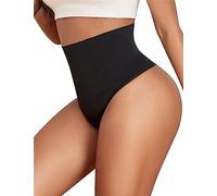 Manxing Guaina Contenitiva Donna Perizoma Modellante Pancia Piatta Intimo Modellante Vita Alta Mutande Contenitive Intimo Thong Shapewear Tanga