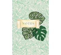 Many Monstera: A stylish 100 page, 6x9 notebook for plant lovers who enjoy journaling, writing, or taking notes