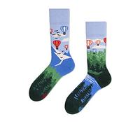 Many Mornings Adventure Balloon Unisex Calze (43-46,)