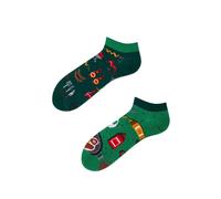 Many Mornings BBQ Time Low Calzini Non abbinati, 39-42 Kurz (Pacco da 2) Unisex-Adulto