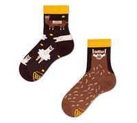 Many Mornings Calzini colorati per bambini Fluffy Alpaca Kids con un soffice motivo in alpaca, lana, calore, lama (27-30)