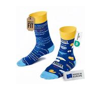 Many Mornings - Calzini Mismatched - Calzini divertenti unisex - Taglie 35-46 - Idea regalo - Made in EU - Creativo, The Coder, 43-46