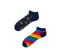 Many Mornings Calzini unisex Over The Rainbow Low Mismatched, OVER THE RAINBOW, 43-46 Kurz