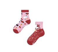 Many Mornings Le calze per bambini Miss Guinea Pig Kids rosso. 27-30