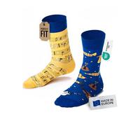 Many Mornings Calzini non abbinati Music Notes Multicolore 39-42 Unisex Adulto