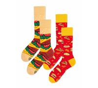 Many Mornings Pacco Doppio Calzini Unisex Vari Motivi
